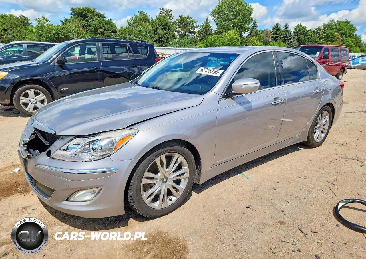 2012 Hyundai Genesis 3.8L VIN:KMHGC4DD5CU159079 - 1