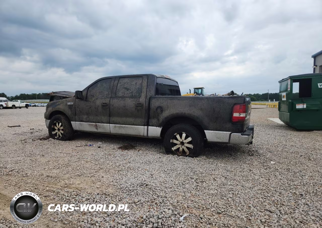 2004 Ford F150 Supercrew VIN:1FTPW12544KB77074 - 2