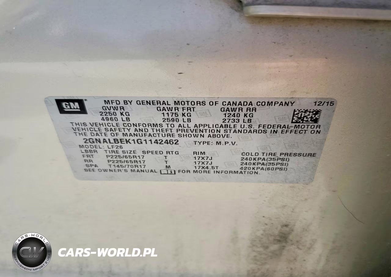 2016 Chevrolet Equinox Ls VIN:2GNALBEK1G1142462 - 13