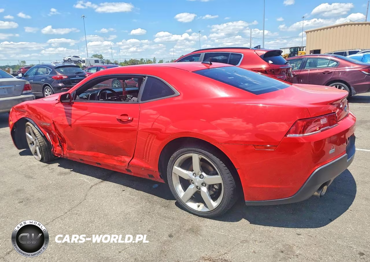 2014 Chevrolet Camaro Lt VIN:2G1FB1E3XE9263017 - 2