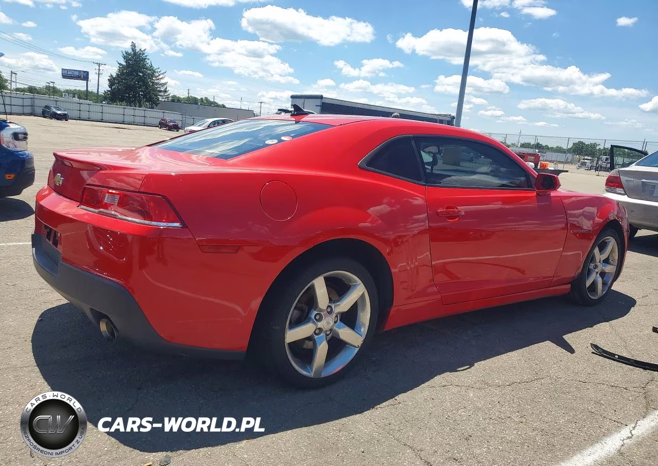 2014 Chevrolet Camaro Lt VIN:2G1FB1E3XE9263017 - 3