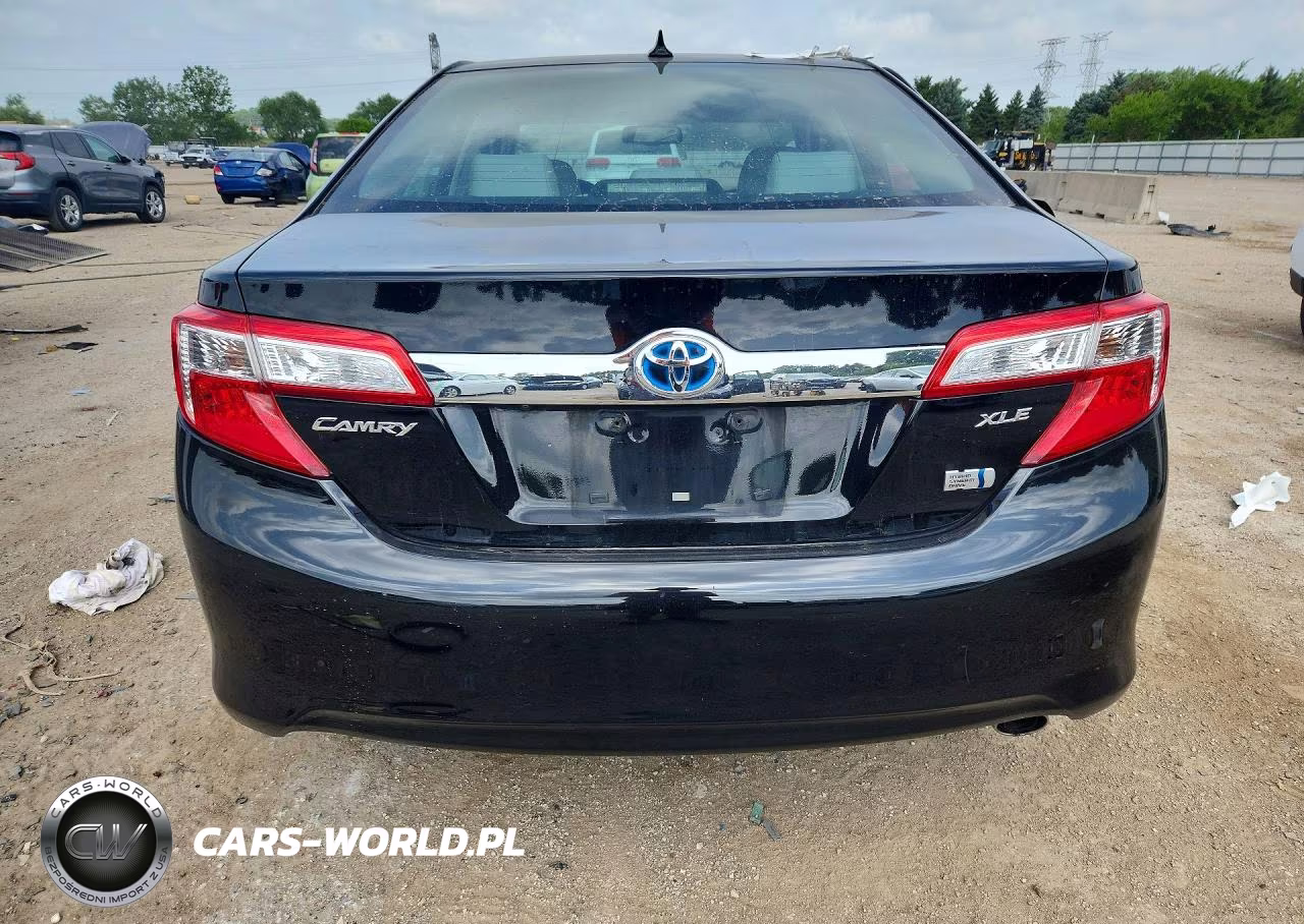2012 Toyota Camry Hybrid Xle VIN:4T1BD1FK7CU010853 - 6