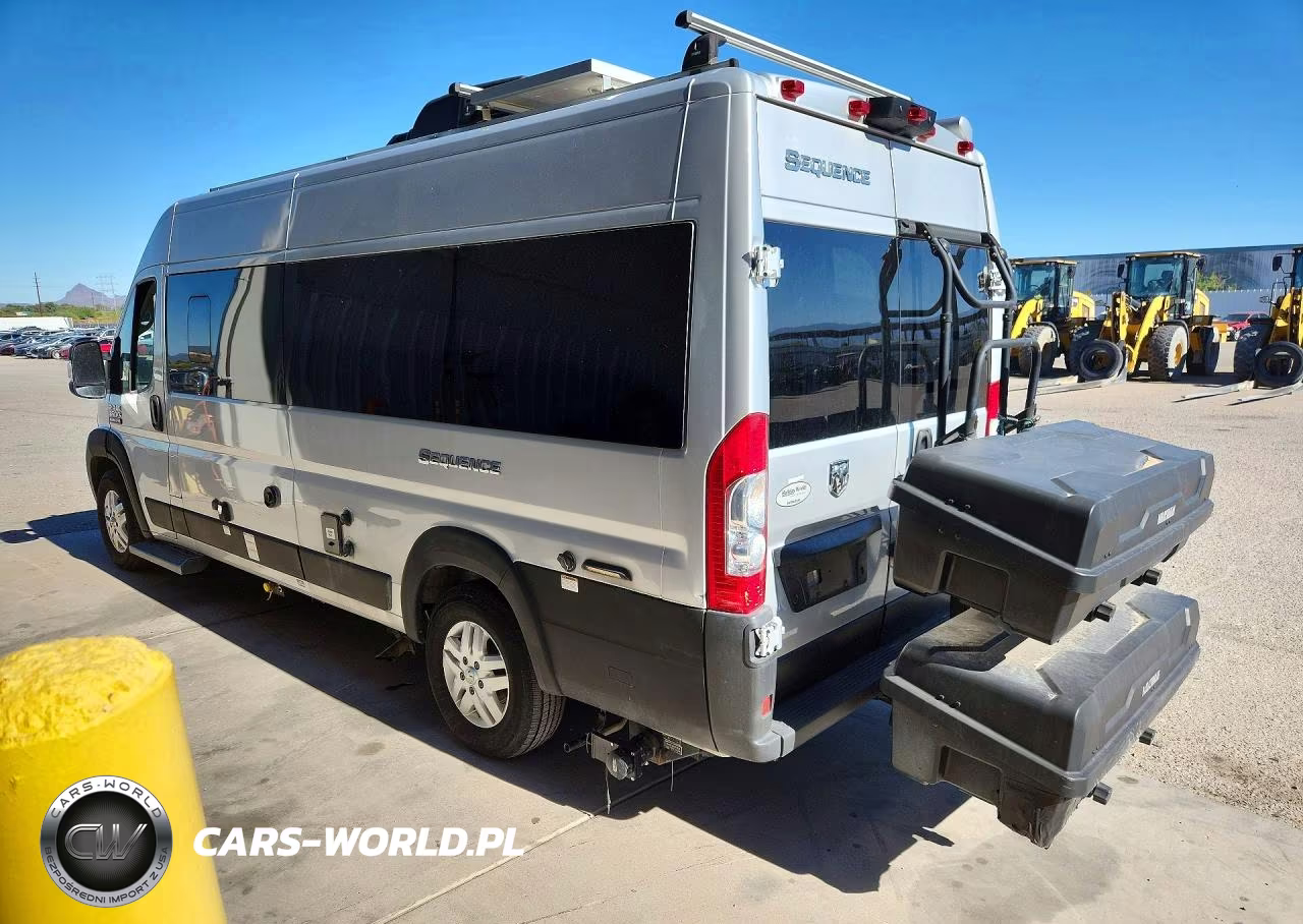 2021 Ram Promaster 3500 Rv VIN:3C6MRVUG6ME557365 - 2