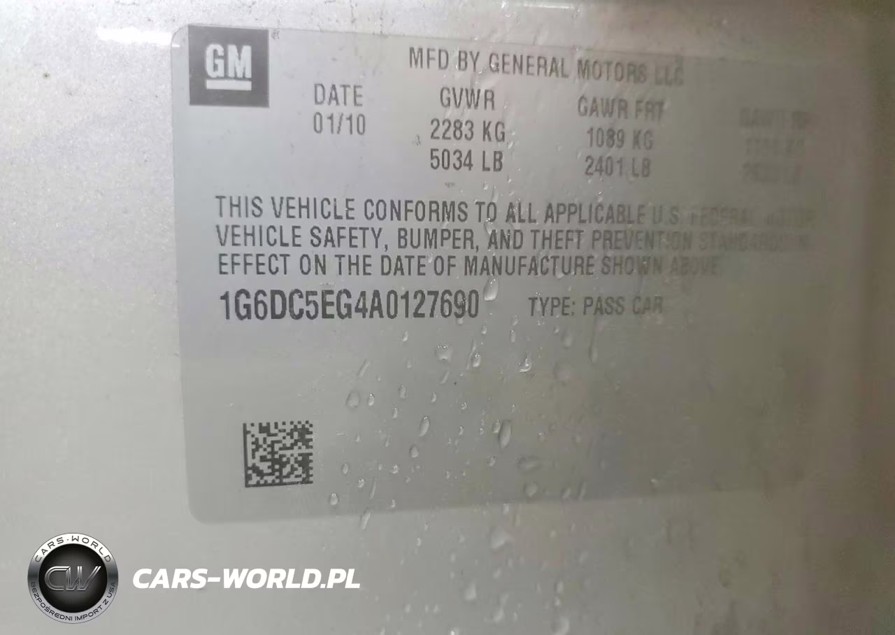 2010 Cadillac Cts VIN:1G6DC5EG4A0127690 - 13