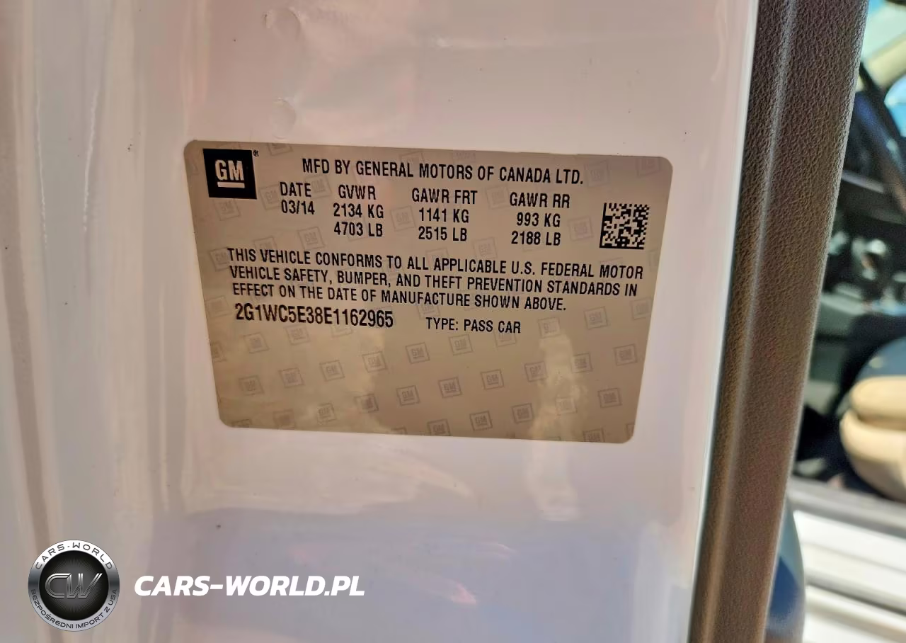 2014 Chevrolet Impala Limited Ltz VIN:2G1WC5E38E1162965 - 12