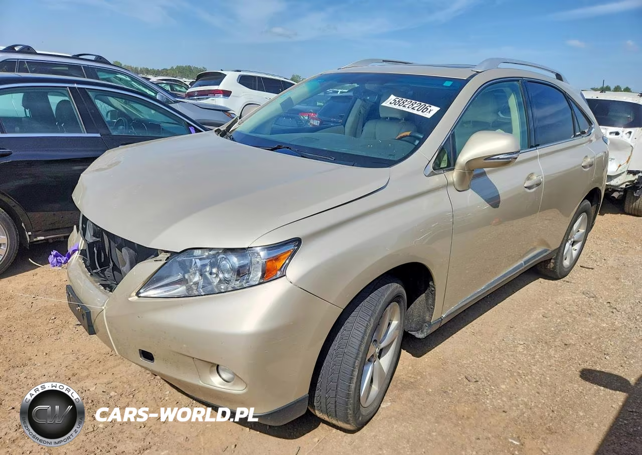 2012 Lexus Rx 350 VIN:2T2BK1BA4CC144266 - 1