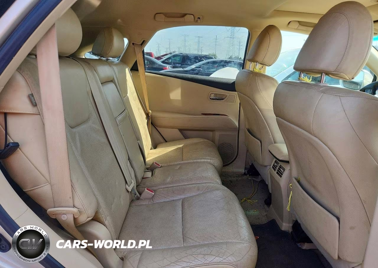 2012 Lexus Rx 350 VIN:2T2BK1BA4CC144266 - 10