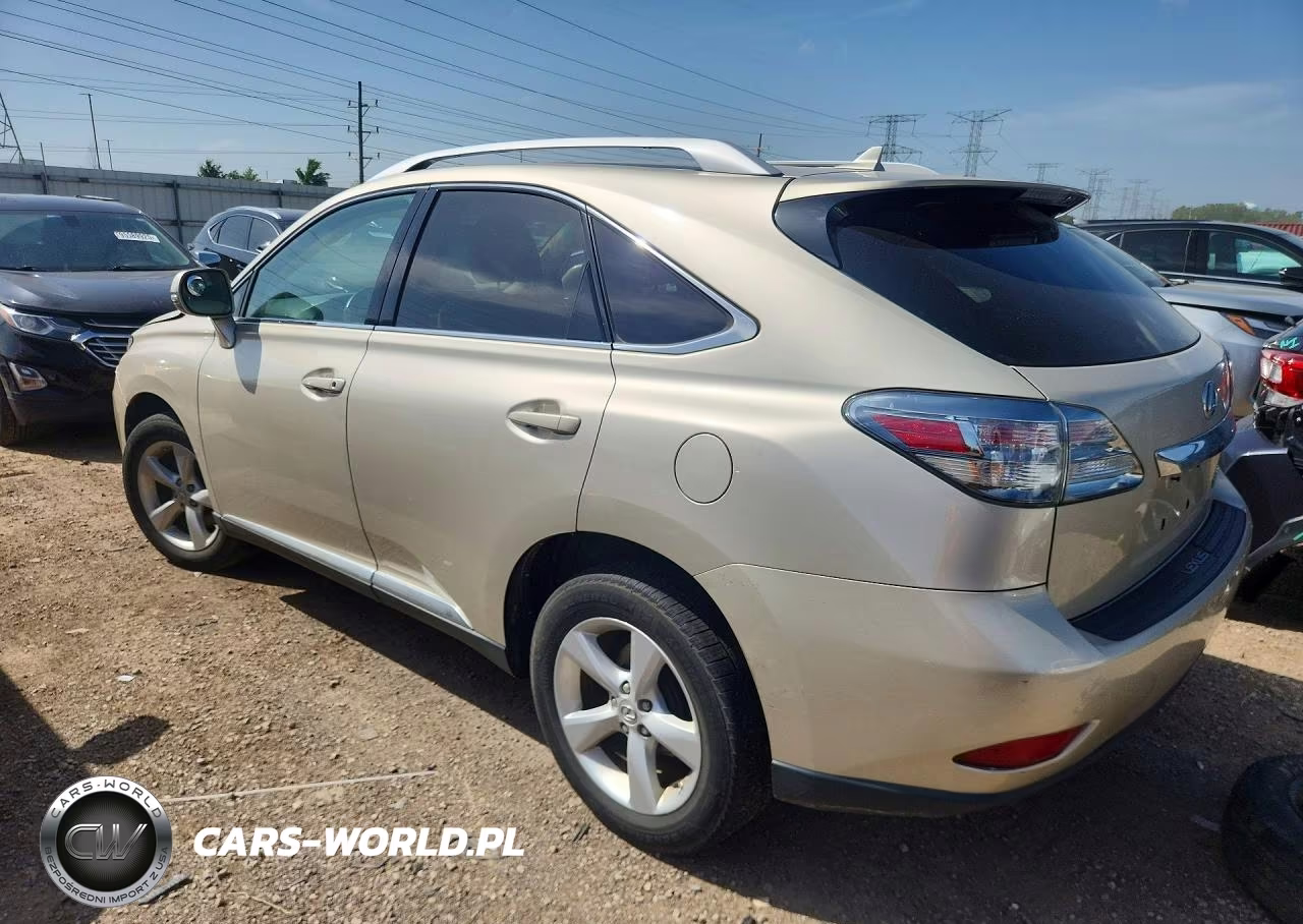 2012 Lexus Rx 350 VIN:2T2BK1BA4CC144266 - 2