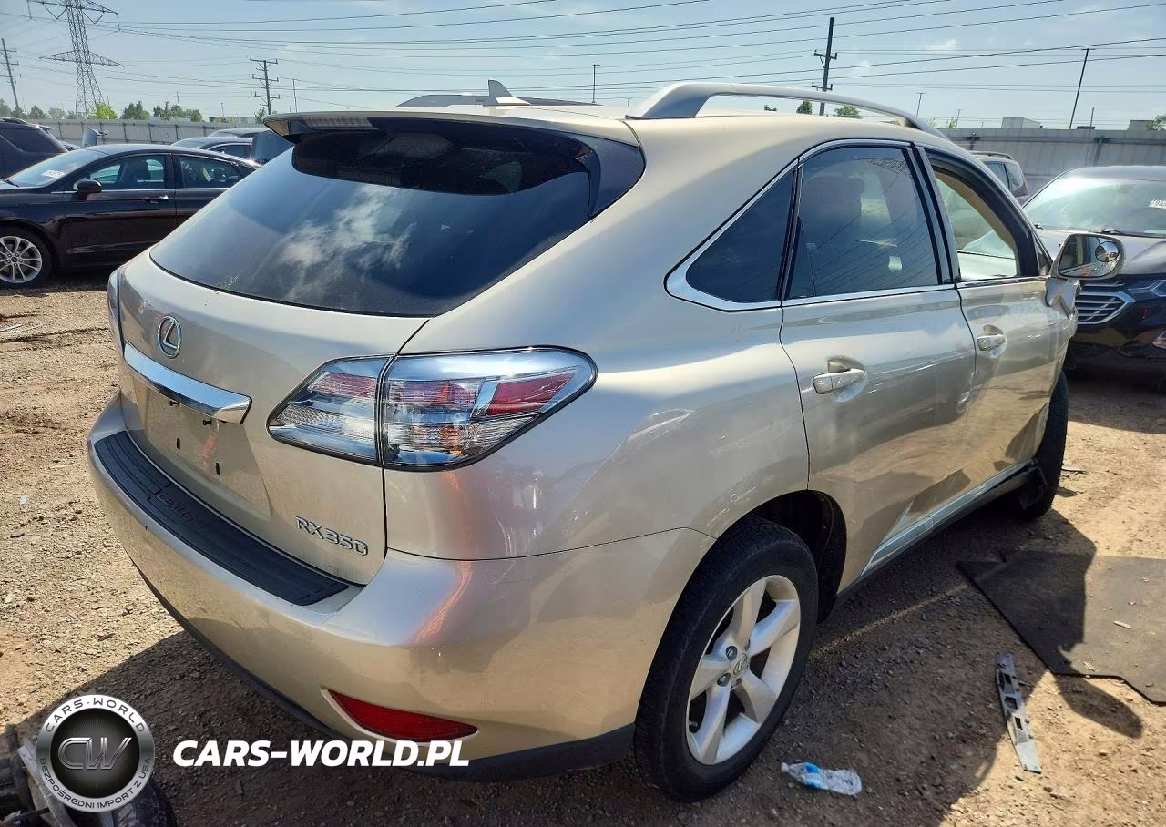 2012 Lexus Rx 350 VIN:2T2BK1BA4CC144266 - 3