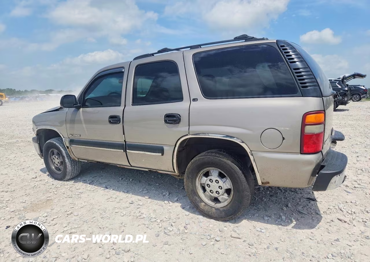 2001 Chevrolet Tahoe K1500 VIN:1GNEK13T41J296834 - 2