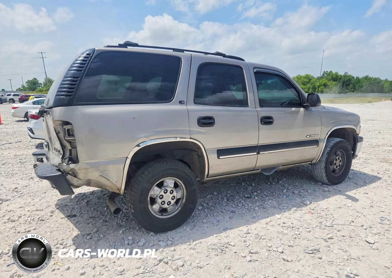2001 Chevrolet Tahoe K1500 VIN:1GNEK13T41J296834 - 3