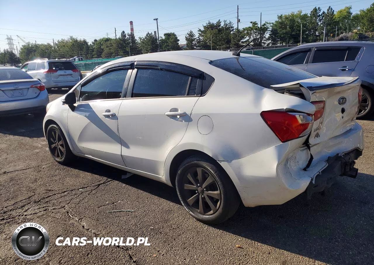2012 Kia Rio Ex VIN:KNADN4A33C6058136 - 2