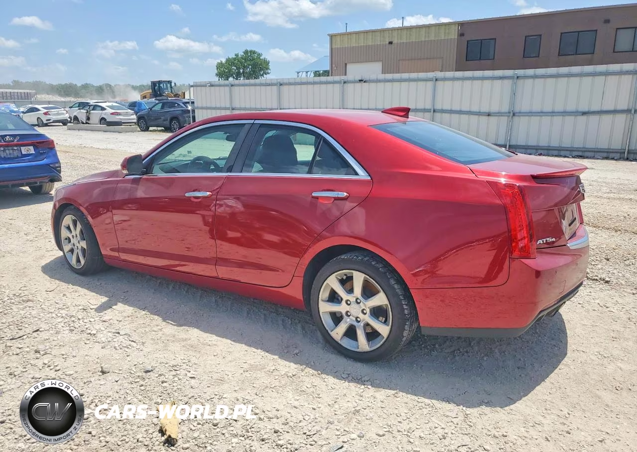 2015 Cadillac Ats Luxury VIN:1G6AH5RX2F0109162 - 2