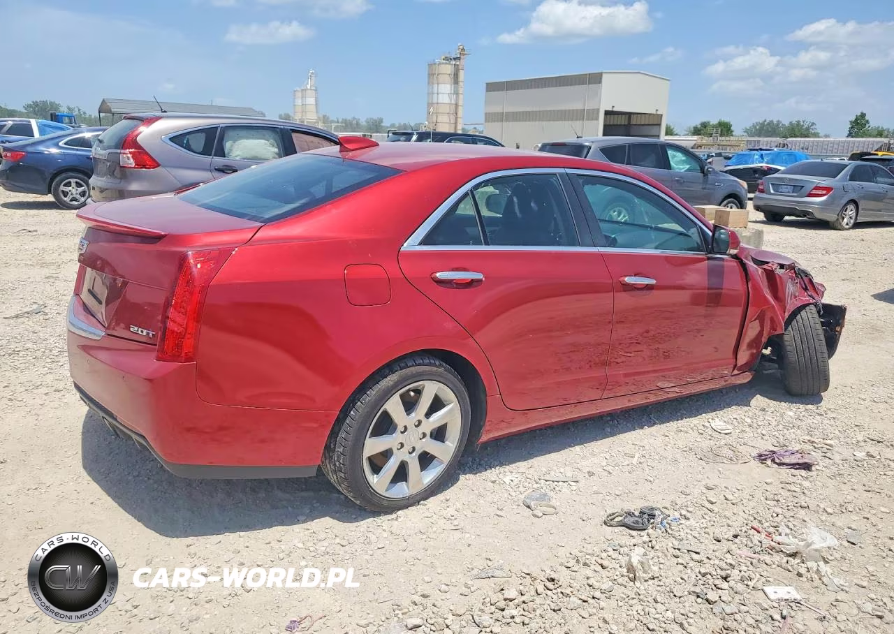 2015 Cadillac Ats Luxury VIN:1G6AH5RX2F0109162 - 3