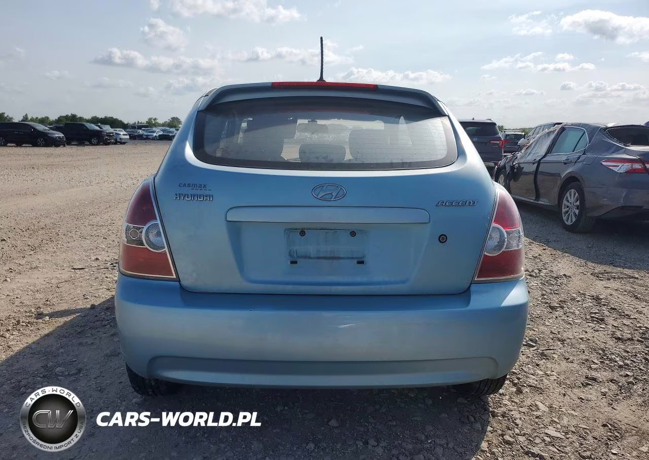 2009 Hyundai Accent Gs VIN:KMHCM36C19U128611 - 6