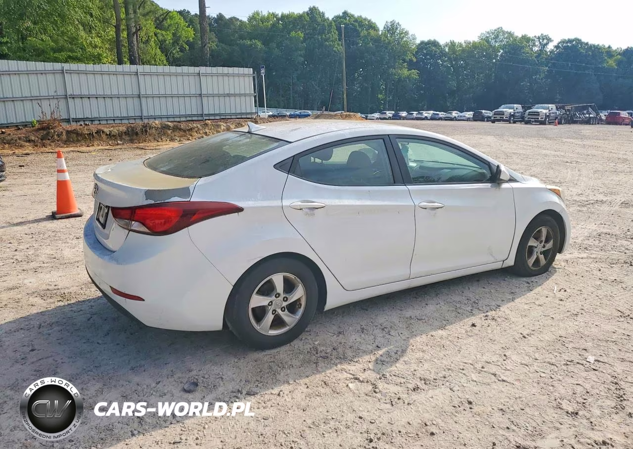 2015 Hyundai Elantra Se VIN:5NPDH4AE1FH589390 - 3