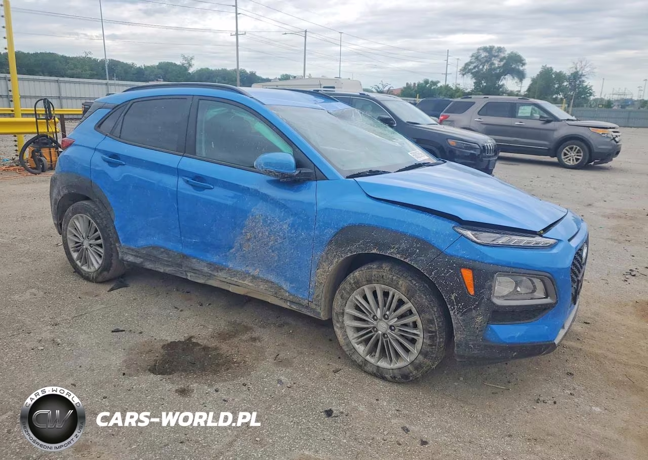 2021 Hyundai Kona Sel Plus VIN:KM8K62AA3MU625657 - 4