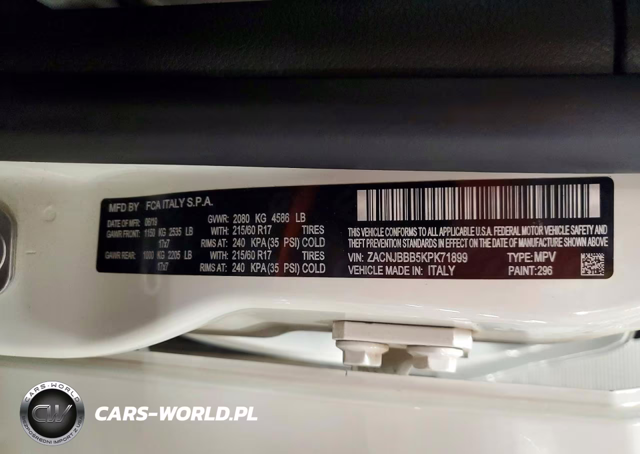 2019 Jeep Renegade Latitude VIN:ZACNJBBB5KPK71899 - 13