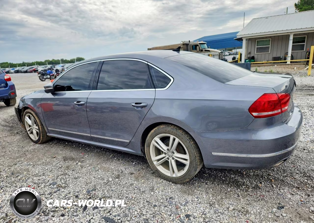 2015 Volkswagen Passat Sel VIN:1VWCV7A37FC036224 - 2