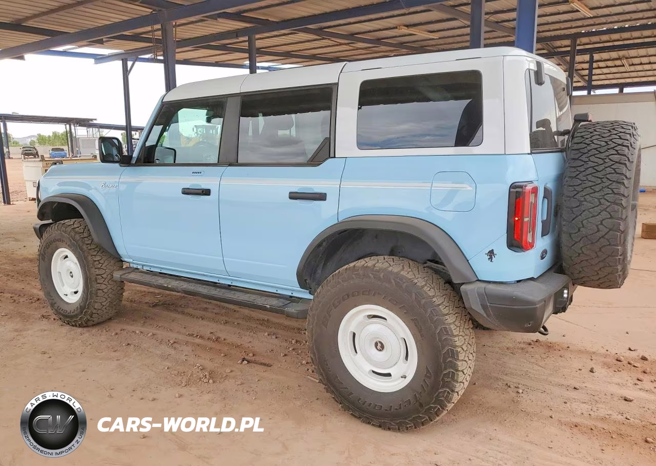 2023 Ford Bronco Heritage Limited VIN:1FMEE4GP2PLA71691 - 2