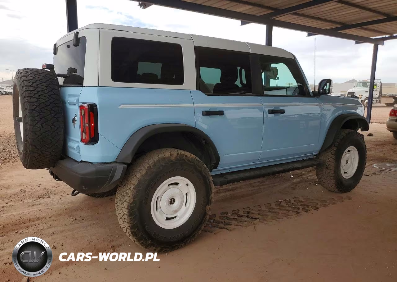 2023 Ford Bronco Heritage Limited VIN:1FMEE4GP2PLA71691 - 3