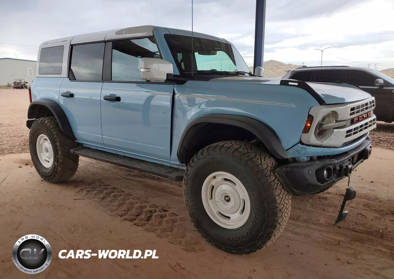2023 Ford Bronco Heritage Limited VIN:1FMEE4GP2PLA71691 - 4