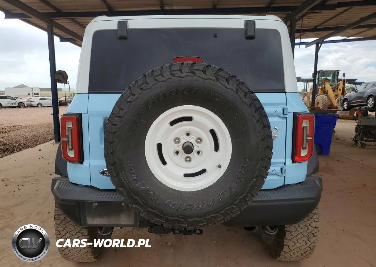 2023 Ford Bronco Heritage Limited VIN:1FMEE4GP2PLA71691 - 6