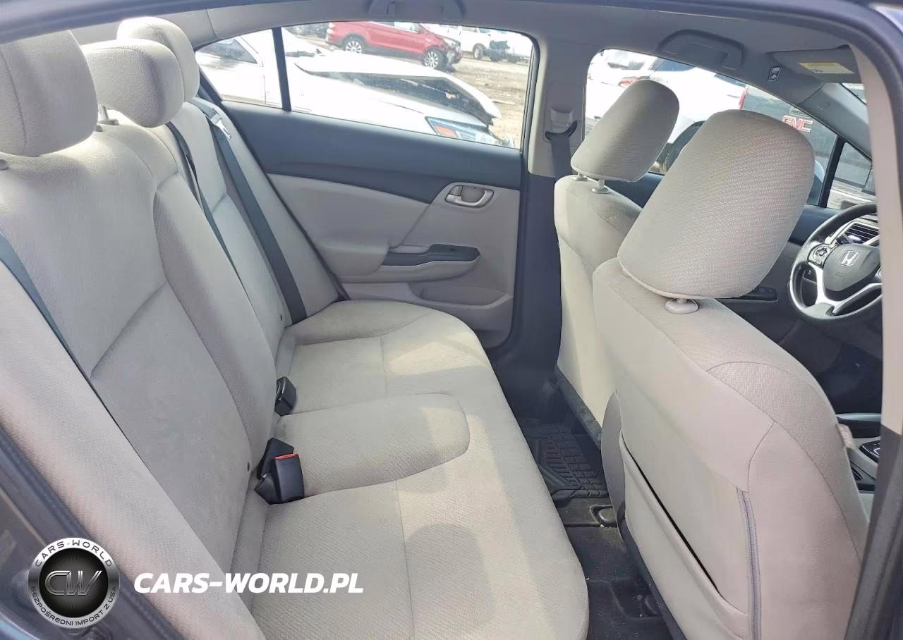 2013 Honda Civic Lx VIN:19XFB2F52DE013168 - 10