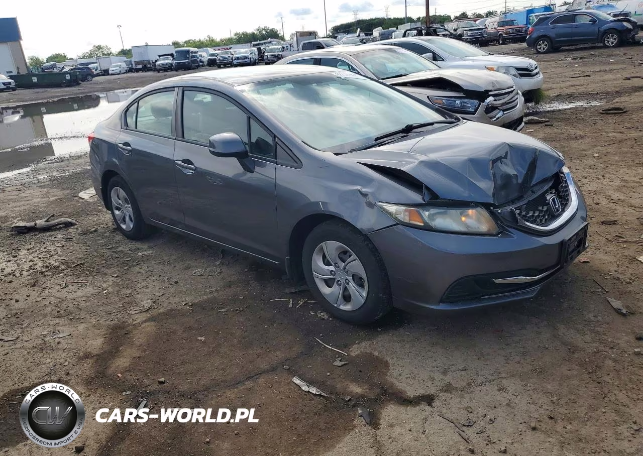 2013 Honda Civic Lx VIN:19XFB2F52DE013168 - 4