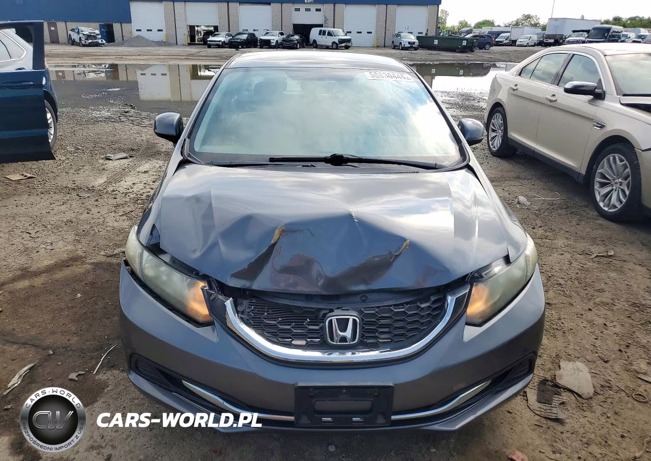 2013 Honda Civic Lx VIN:19XFB2F52DE013168 - 5