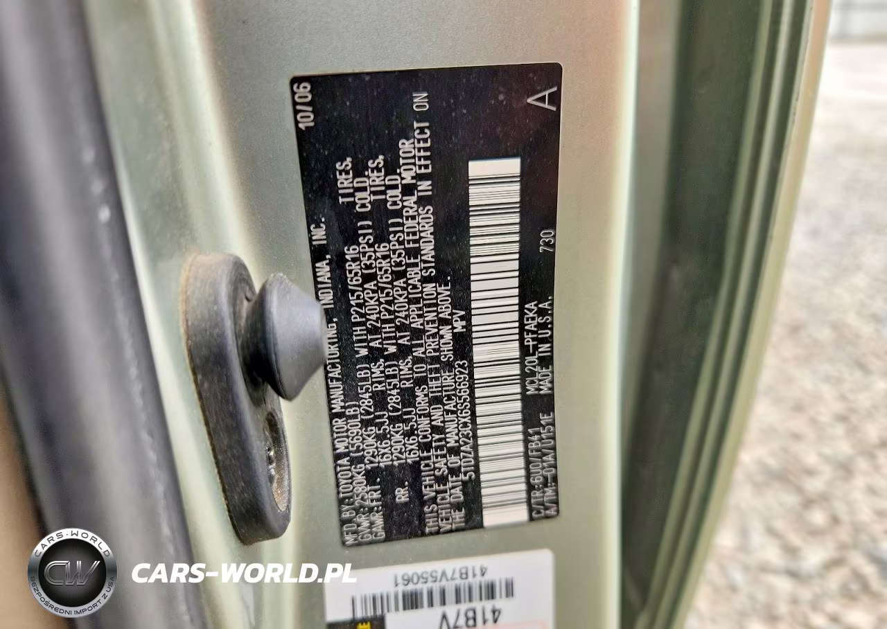 2006 Toyota Sienna Ce 7 Passenger VIN:5TDZA23CX6S566923 - 13