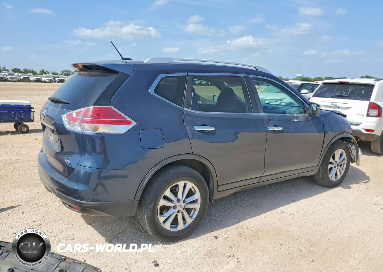 2016 Nissan Rogue Sv VIN:KNMAT2MTXGP714263 - 3
