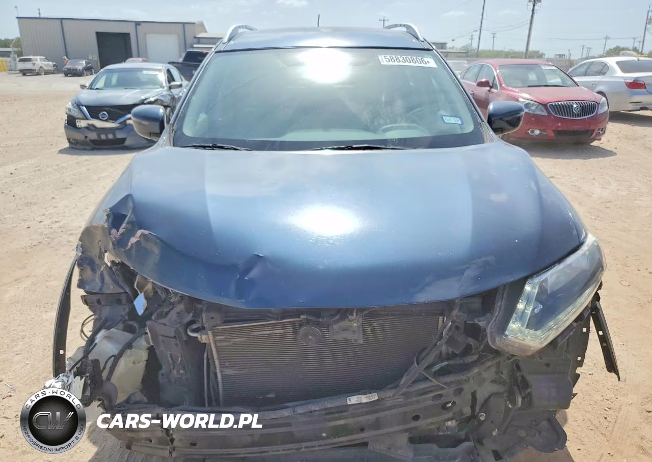 2016 Nissan Rogue Sv VIN:KNMAT2MTXGP714263 - 5