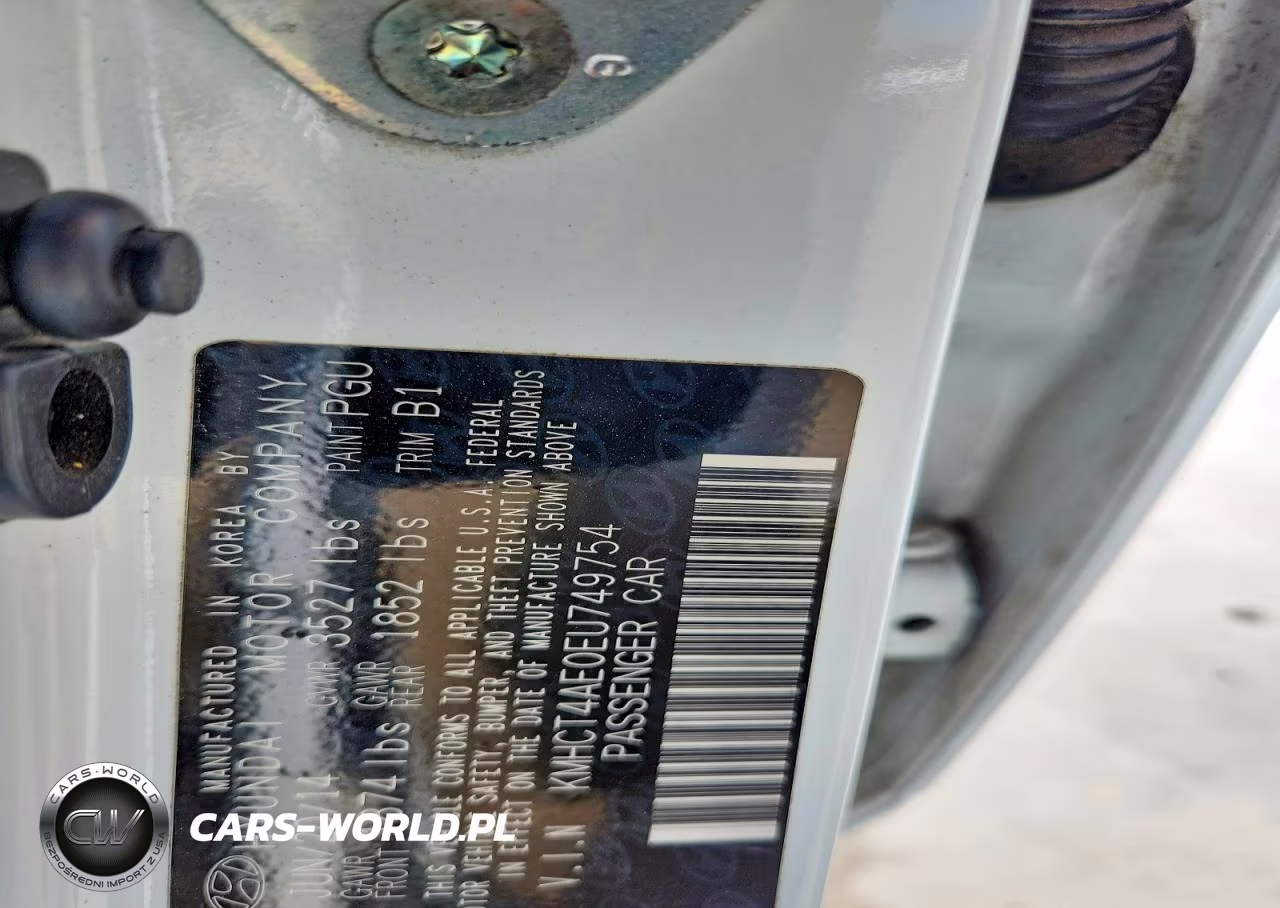 2014 Hyundai Accent Gls VIN:KMHCT4AE0EU749754 - 12