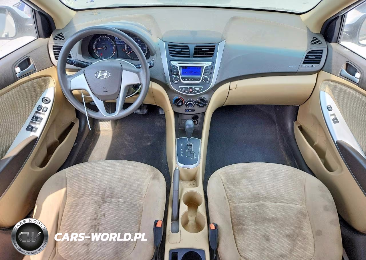 2014 Hyundai Accent Gls VIN:KMHCT4AE0EU749754 - 8