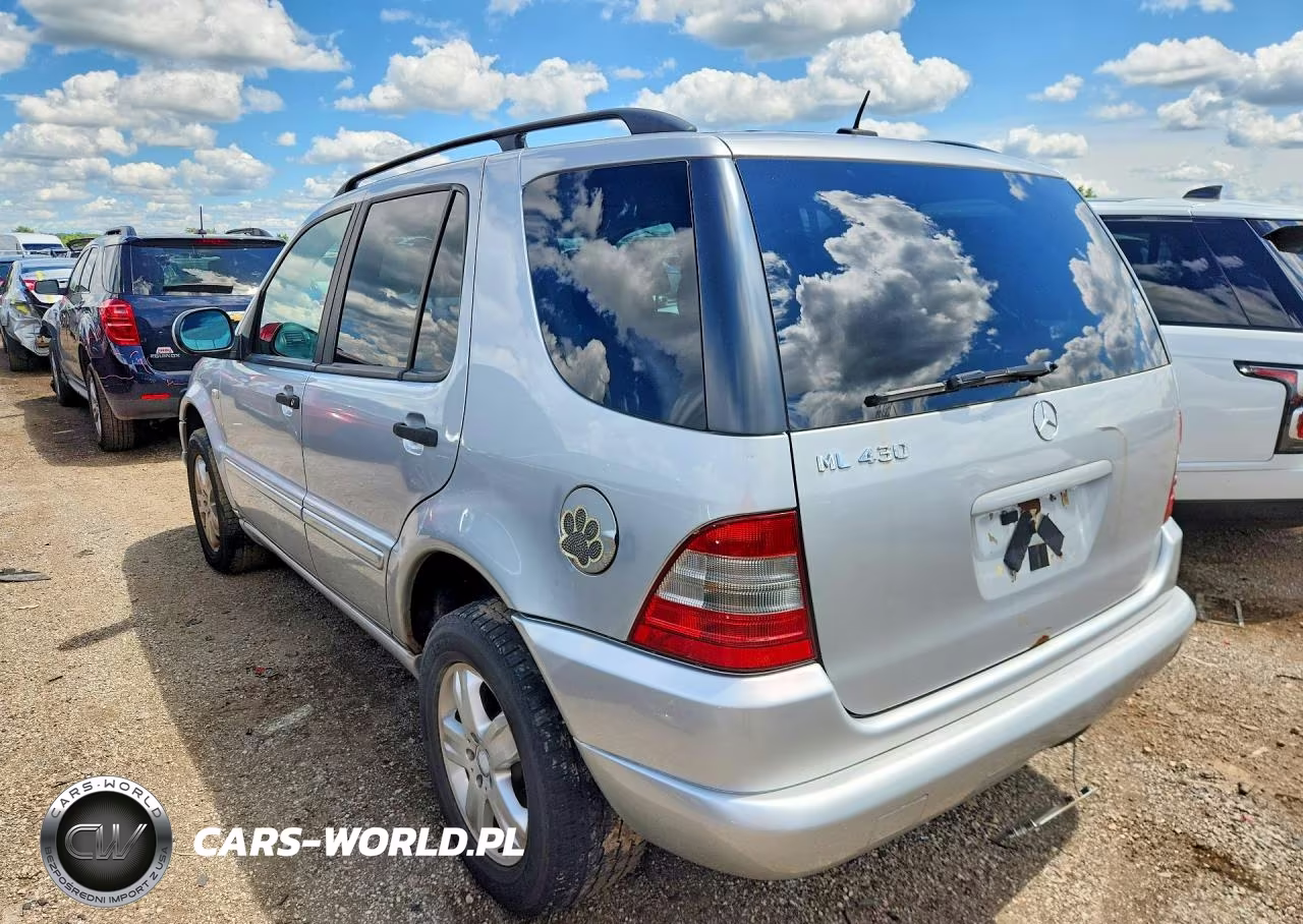 2001 Merz Ml-Class VIN:4JGAB72E21A280348 - 2