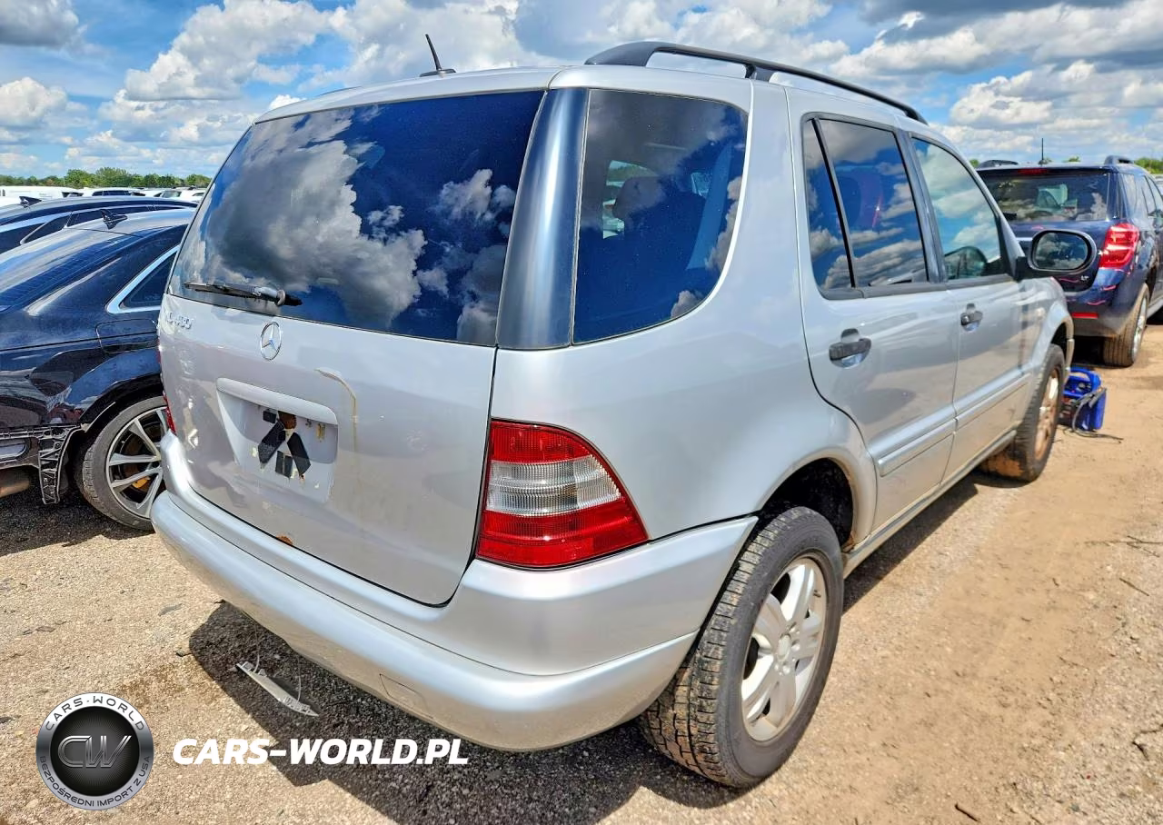 2001 Merz Ml-Class VIN:4JGAB72E21A280348 - 3