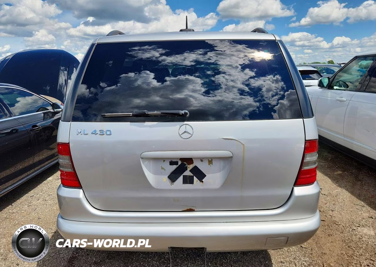 2001 Merz Ml-Class VIN:4JGAB72E21A280348 - 6