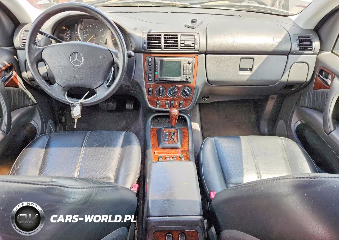 2001 Merz Ml-Class VIN:4JGAB72E21A280348 - 8