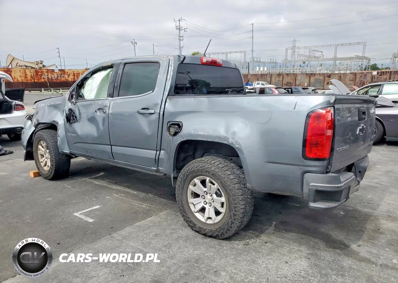 2019 Chevrolet Colorado Lt VIN:1GCGSCEA5K1299154 - 2