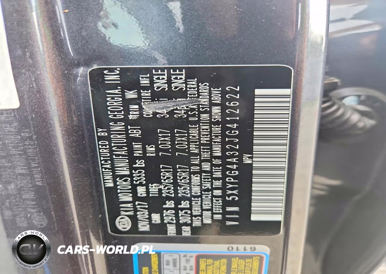 2018 Kia Sorento Lx VIN:5XYPG4A32JG412622 - 14