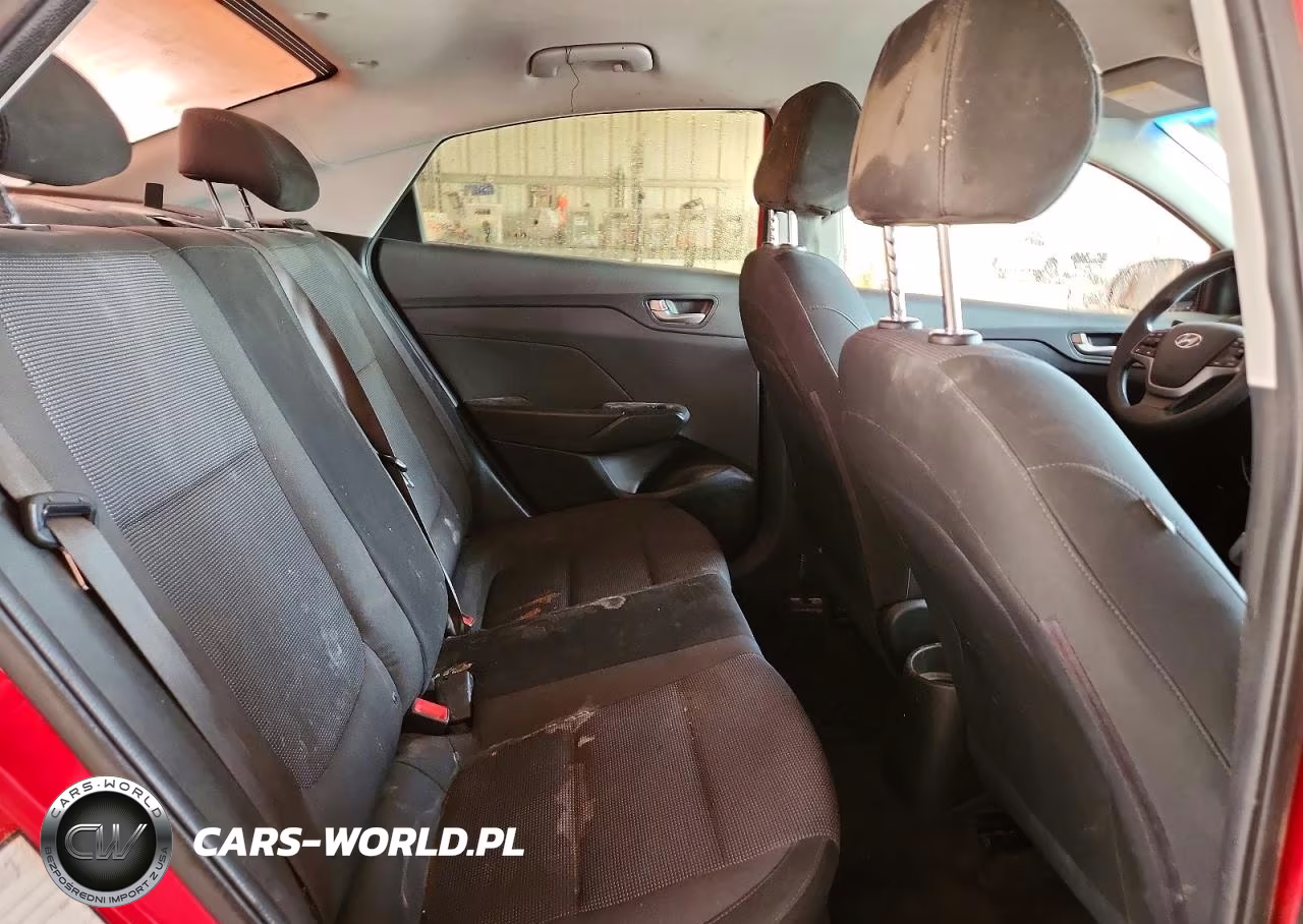 2018 Hyundai Accent Se VIN:3KPC24A38JE007617 - 10