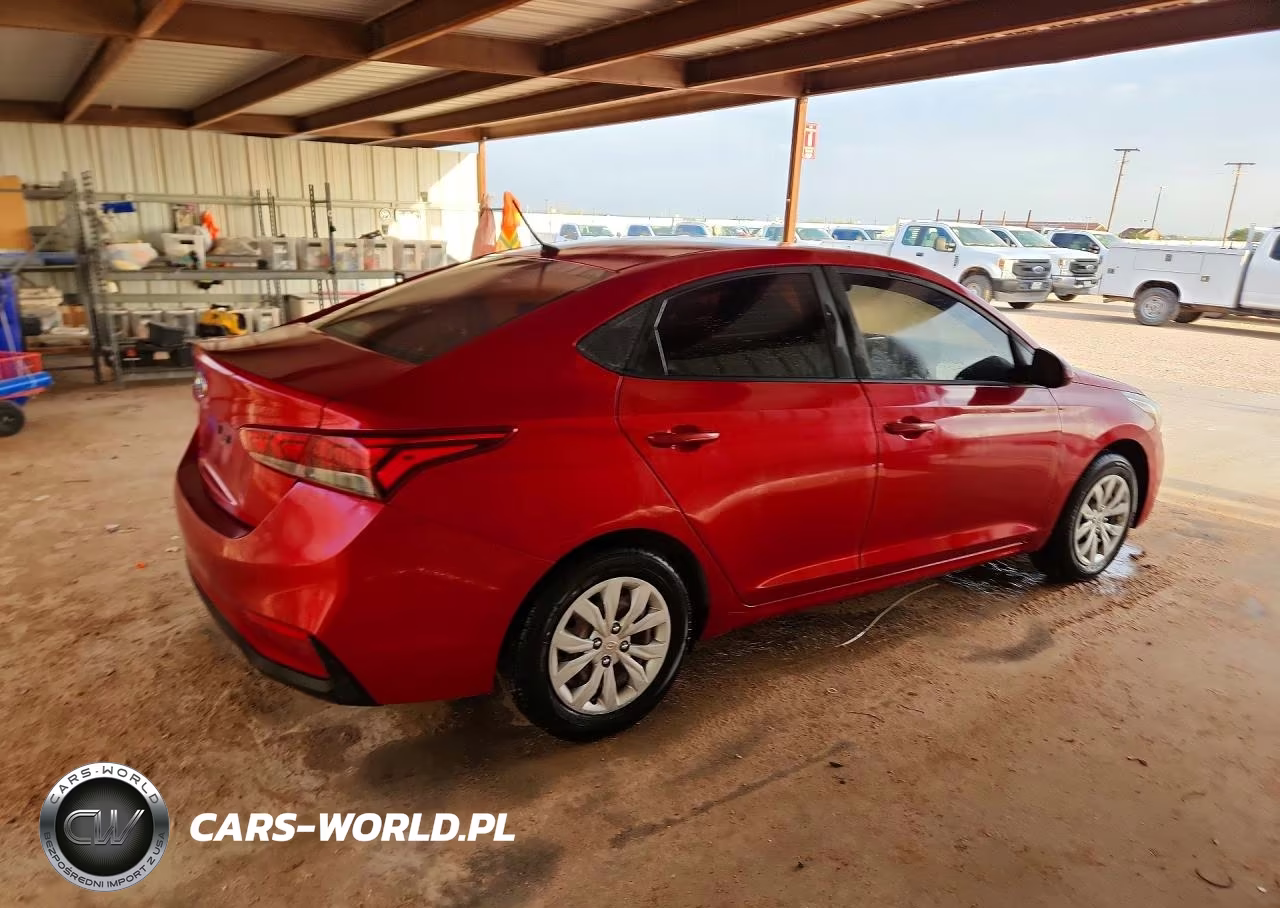 2018 Hyundai Accent Se VIN:3KPC24A38JE007617 - 3