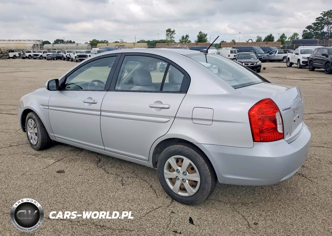 2010 Hyundai Accent Gls VIN:KMHCN4AC6AU428708 - 2