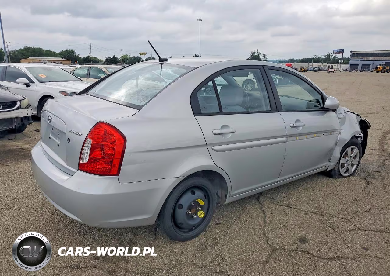 2010 Hyundai Accent Gls VIN:KMHCN4AC6AU428708 - 3