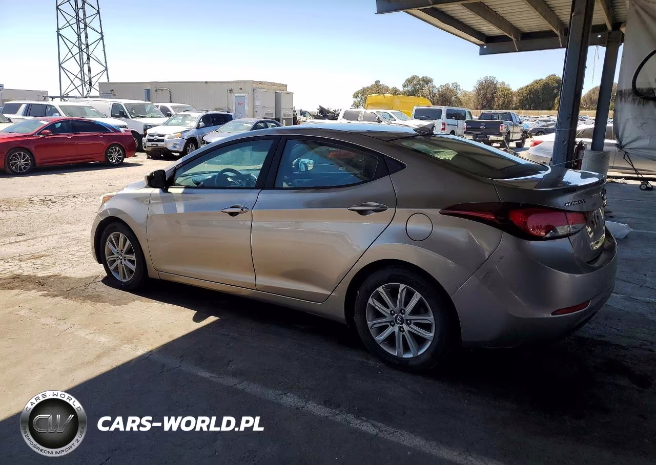 2015 Hyundai Elantra Se VIN:5NPDH4AE7FH614292 - 2