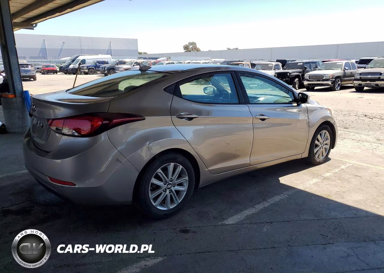 2015 Hyundai Elantra Se VIN:5NPDH4AE7FH614292 - 3