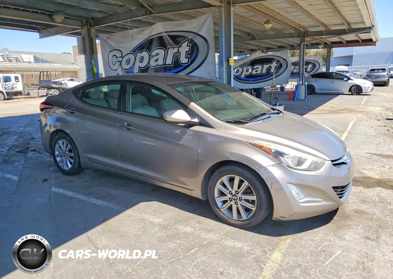 2015 Hyundai Elantra Se VIN:5NPDH4AE7FH614292 - 4