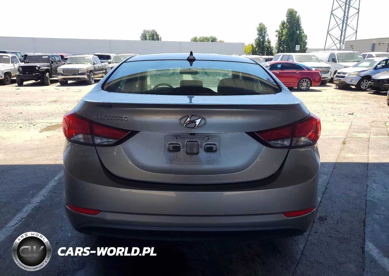 2015 Hyundai Elantra Se VIN:5NPDH4AE7FH614292 - 6