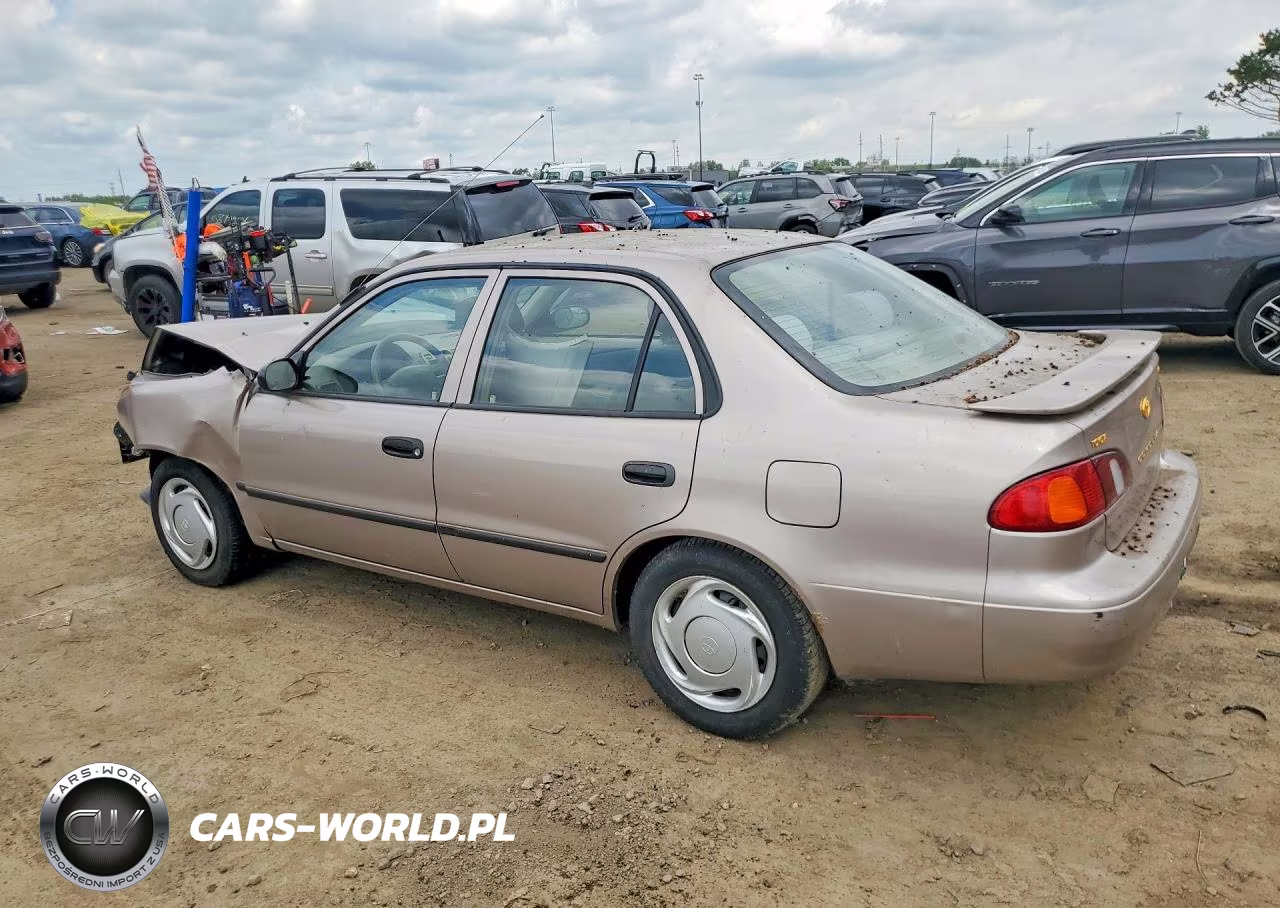 1999 Toyota Corolla Ve VIN:2T1BR12E4XC110384 - 2